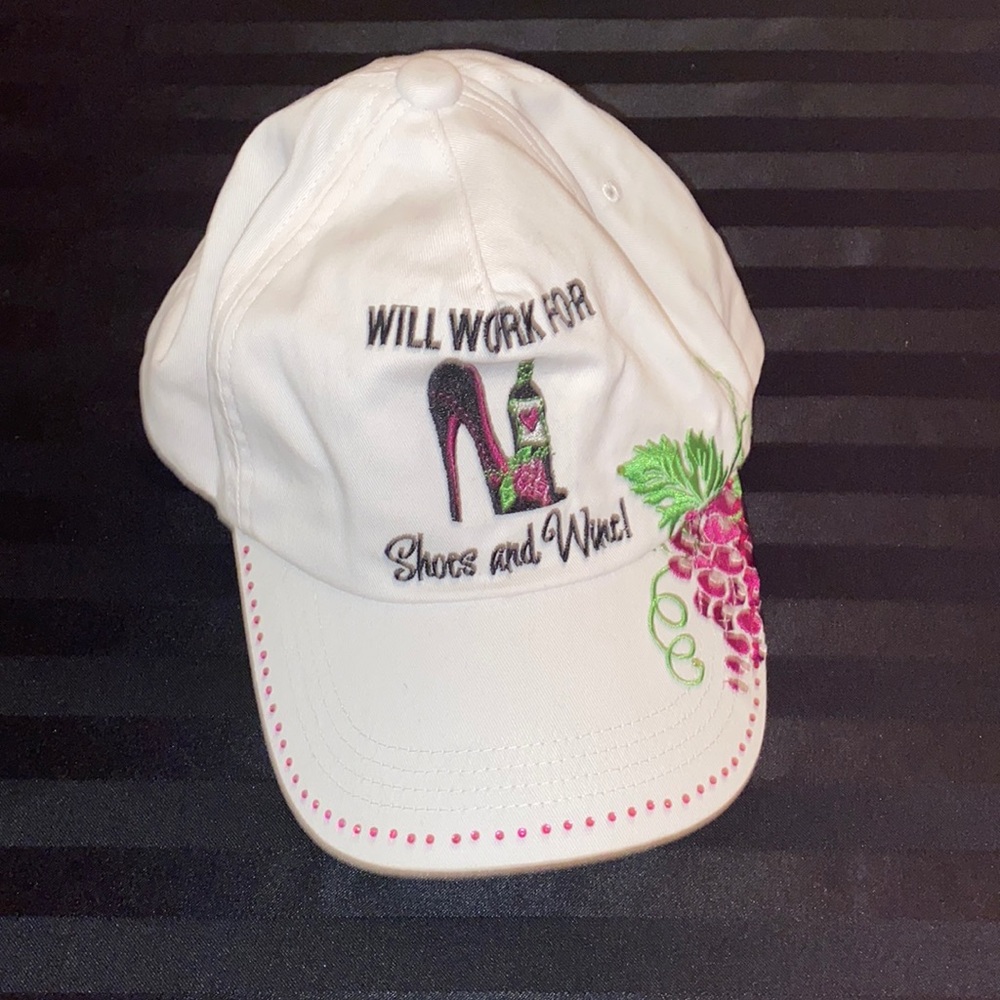 NWT Wine Baseball Hat